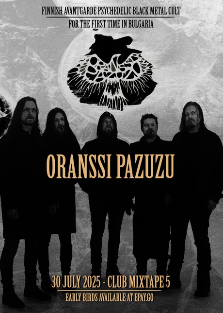 oranssi pazuzu sofia live poster