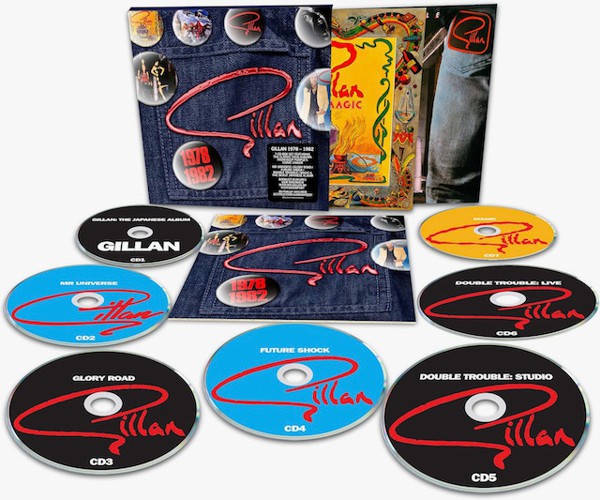 gillan: 1978-1982 box set