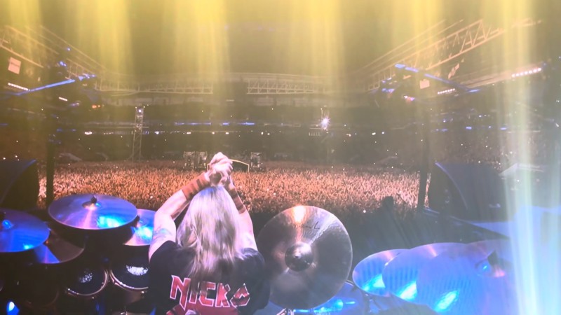 nicko mcbrain final show with iron maiden