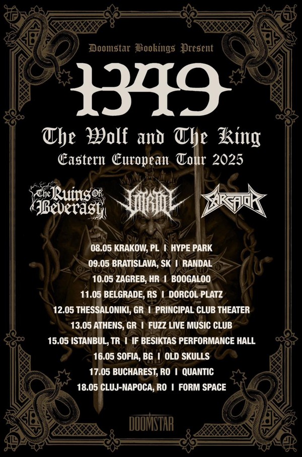 1349 tour poster